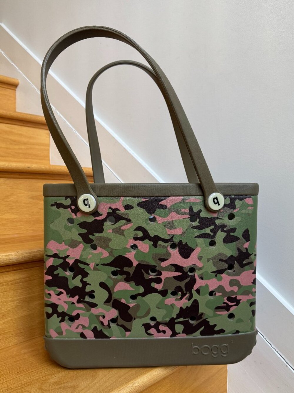 Limited Edition and Rare Coral/Pink Camo Bogg Bag